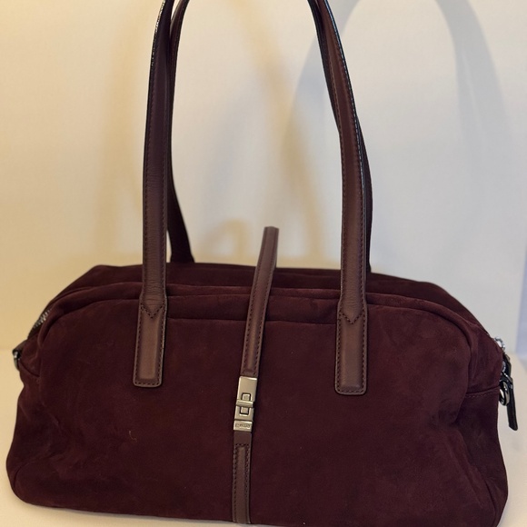 MZ Wallace Astor Satchel Wine Nubuck - Picture 2 of 11